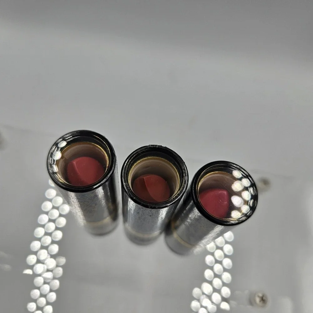 3 New Revlon 450 619 415 Super Lustrous Lipstick Creamy Formula Sealed Pink Tone